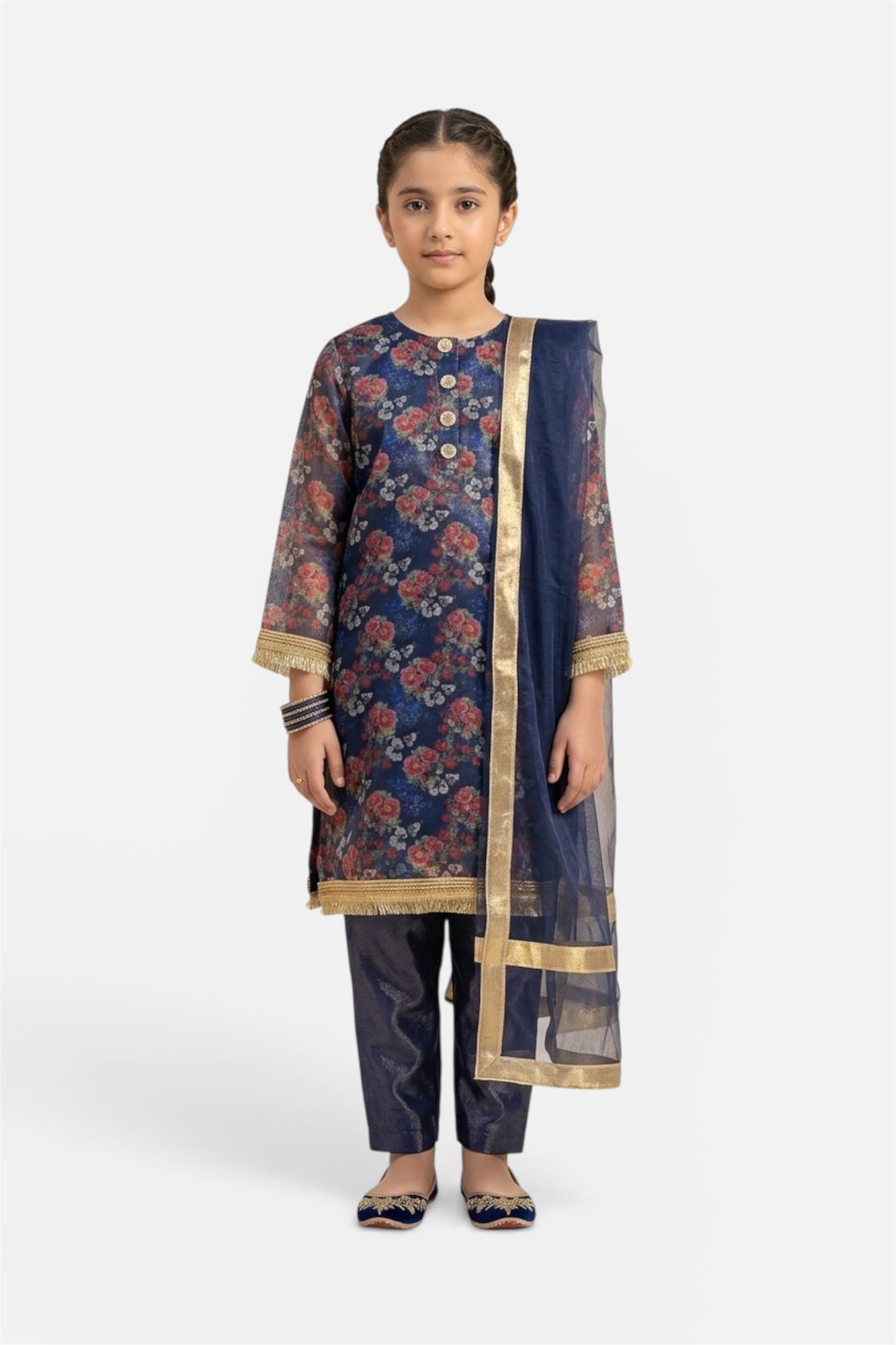 Premium Quality Girls suit With Dupatta