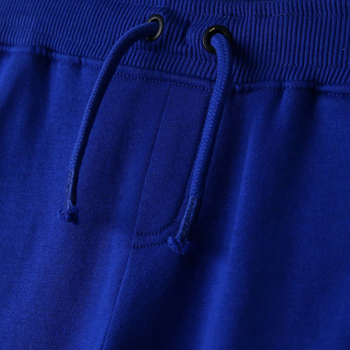 Kids Soft Cotton Zip Pocket Fleece Blue Trouser