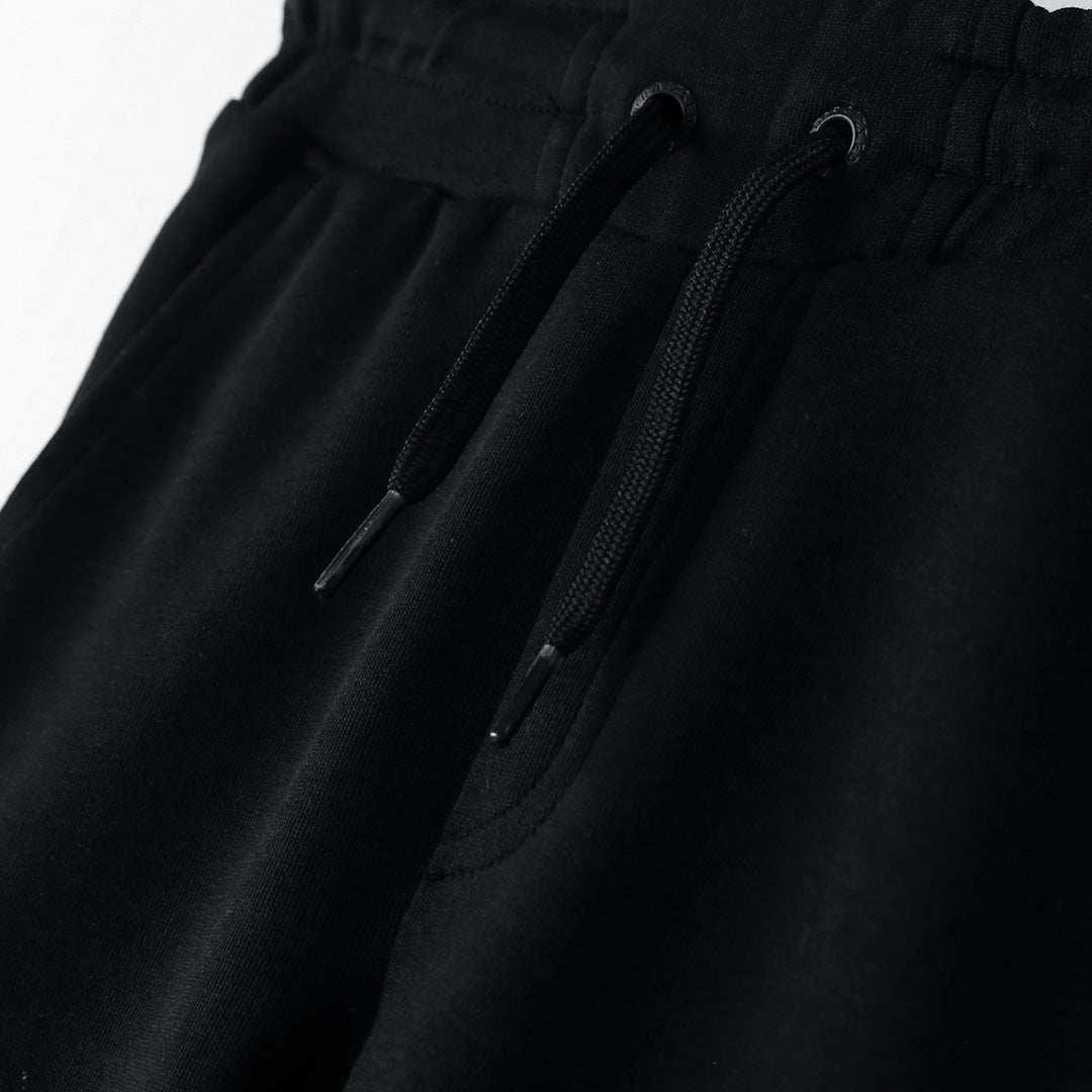 Kids Soft Premium Fabric Black Trouser