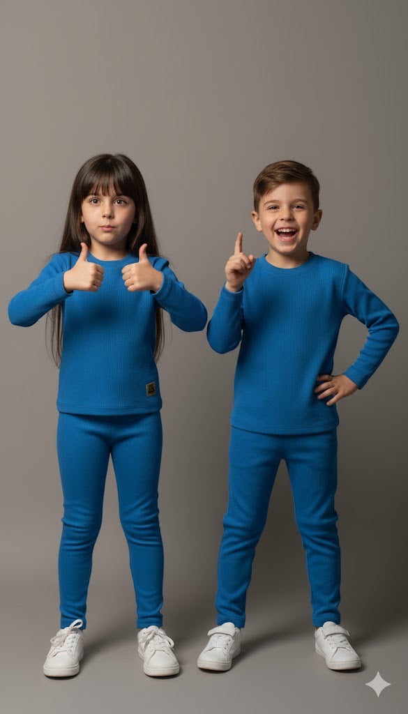 Premium Quality 2 Piece Winter Inner Suit For Kids
