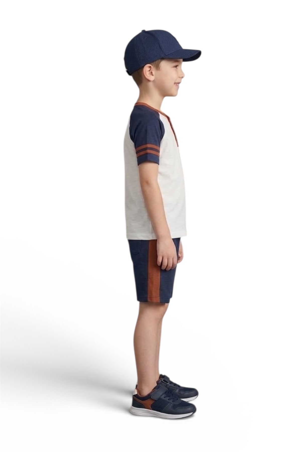 Premium Quality Printed Henly Summer Suit For Boys