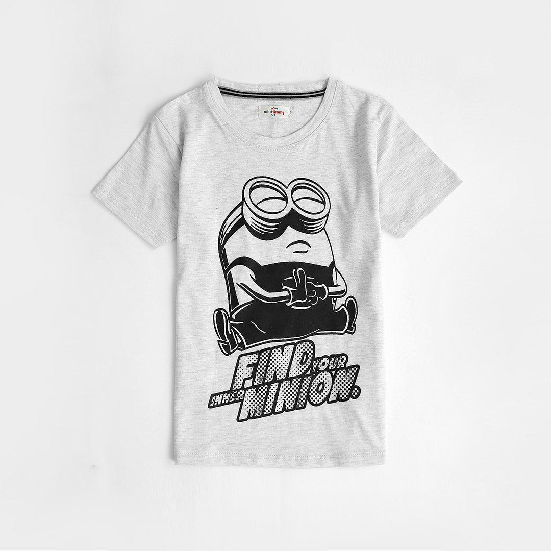 Kids Soft Cotton Graphic T-Shirt