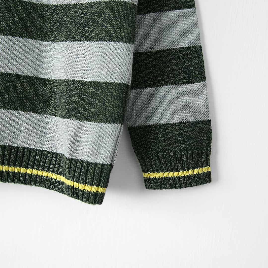 Boys Premium Quality Striped Knit Sweater (MO-121078)