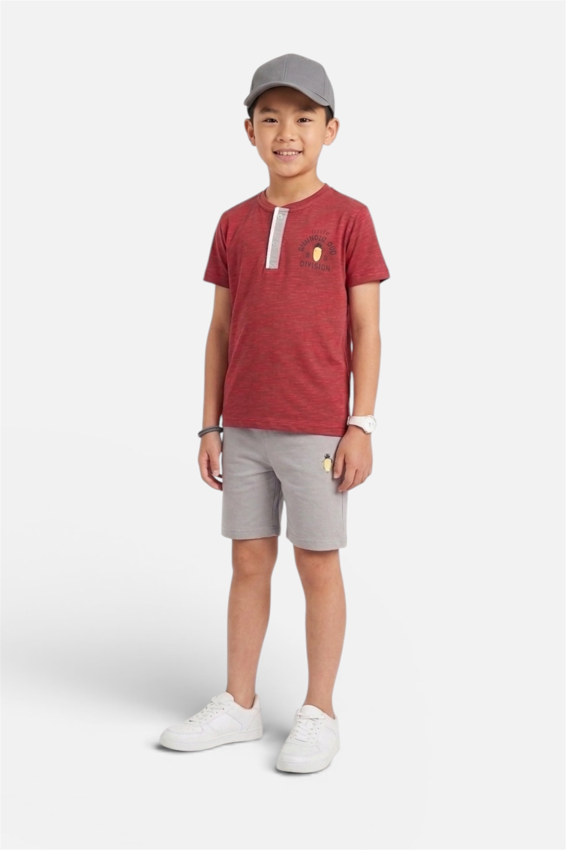 Premium Quality Printed Henly Summer Suit For Boys