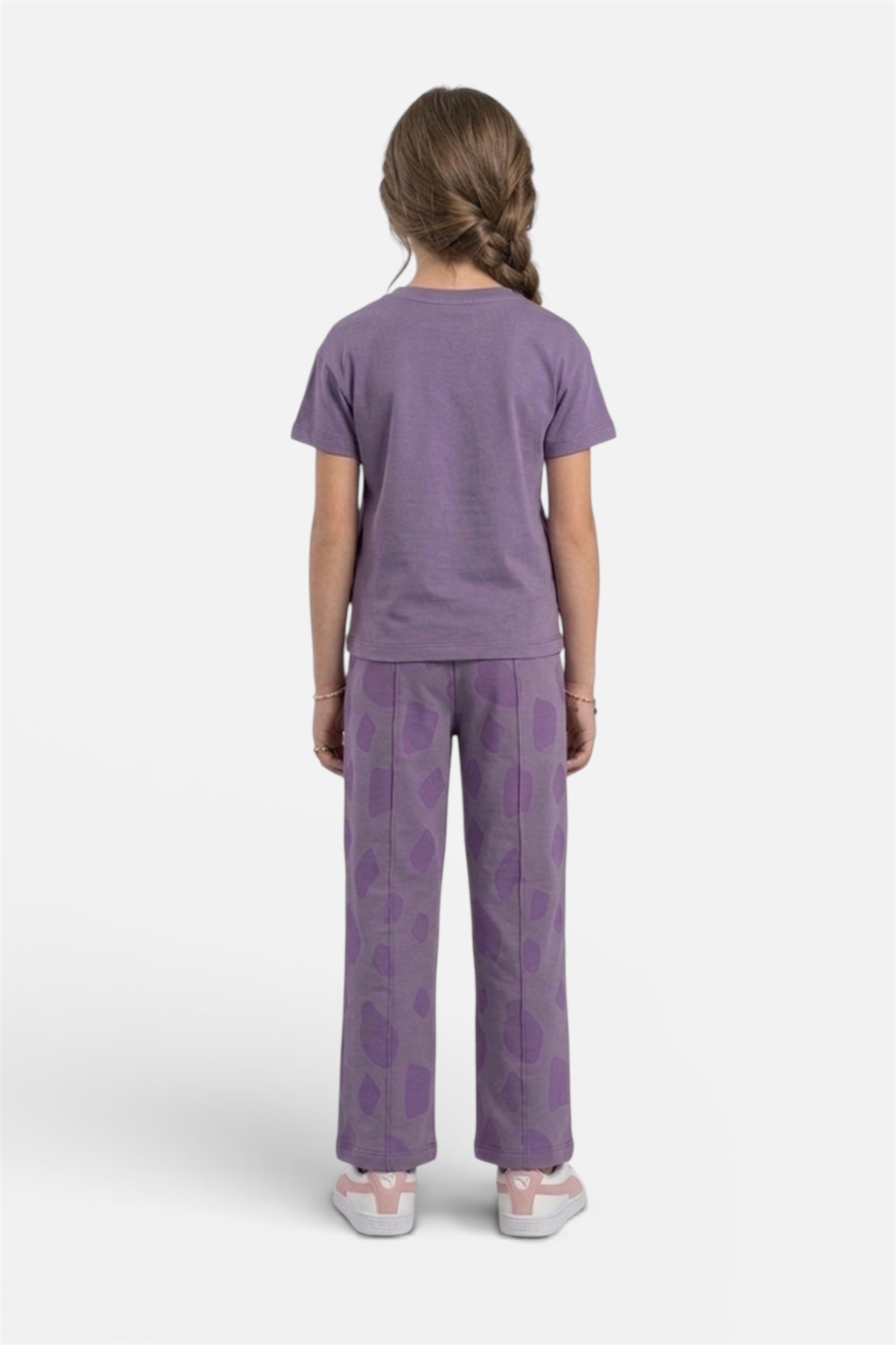 Girls Premium Quality "Happy Mood" Printed Summer Suit