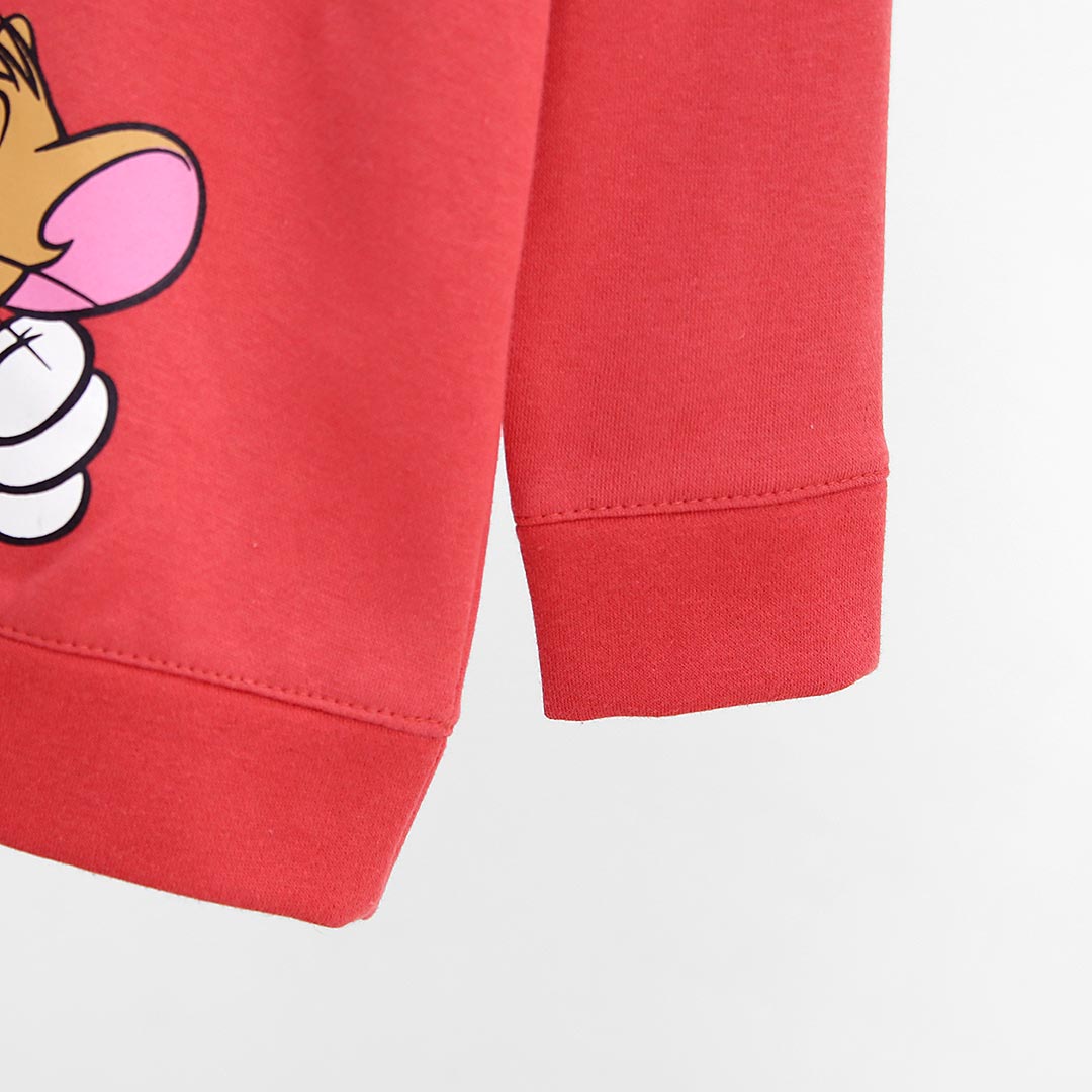 Pull-Over Graphic Fleece Hoodie For Kids