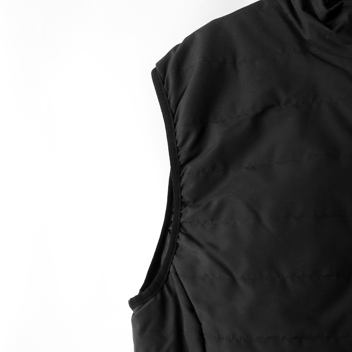 Exclusive Black Warm Quilted Jacket For Men
