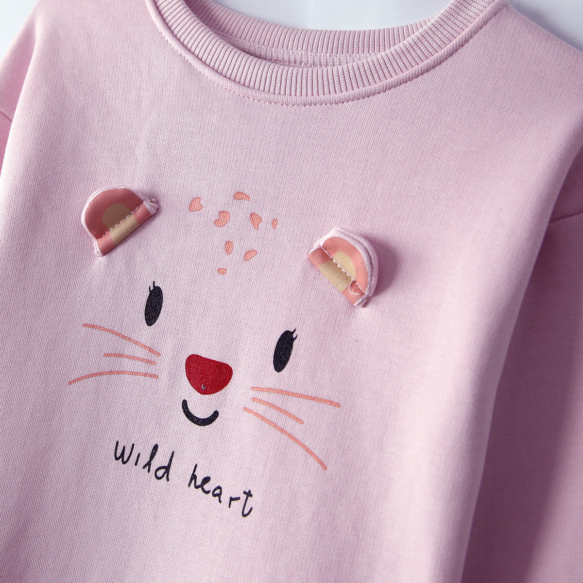 Premium Quality &quot;Cat&quot; Printed Sweatshirt For Girls