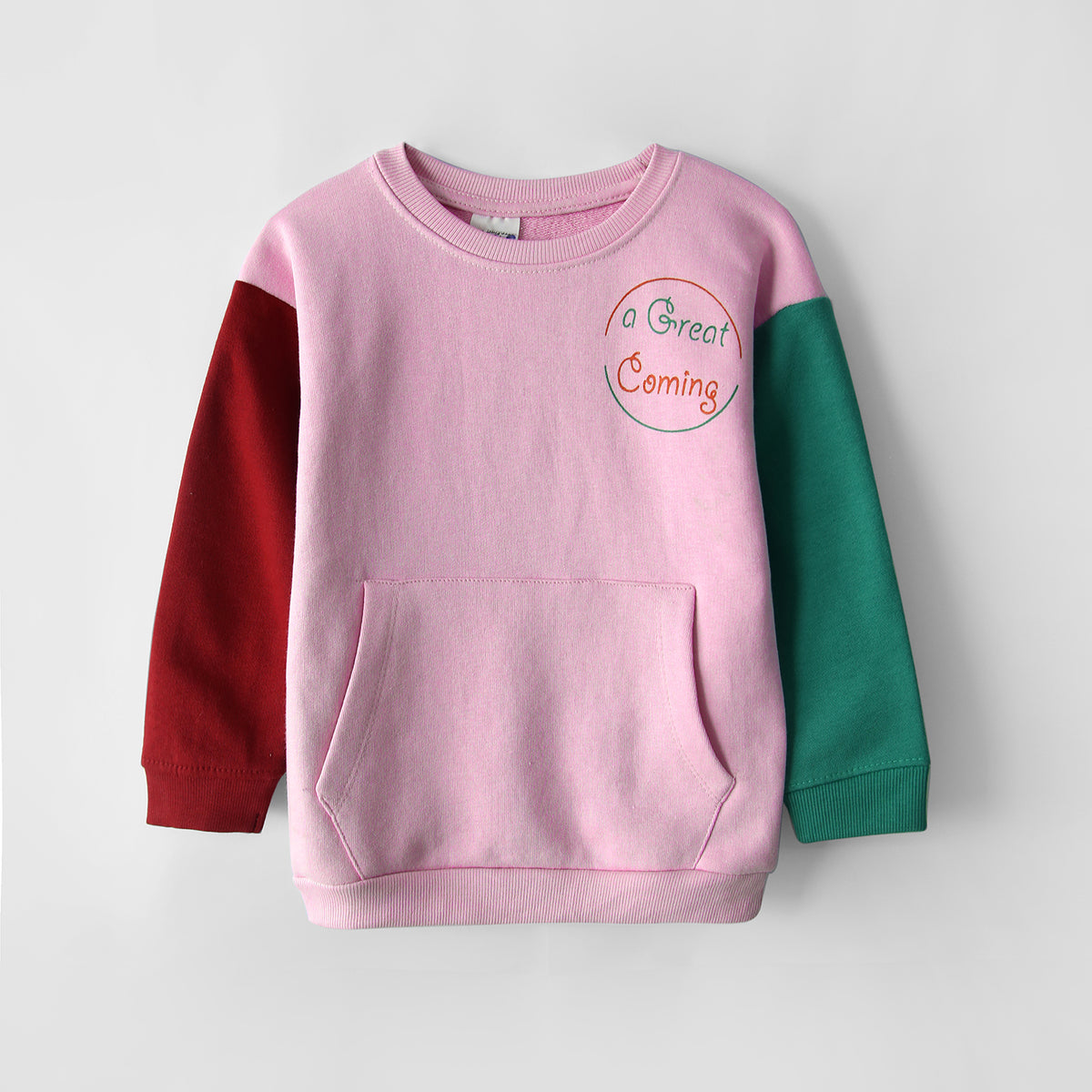 Premium Quality Printed Fleece Sweatshirt For Girls