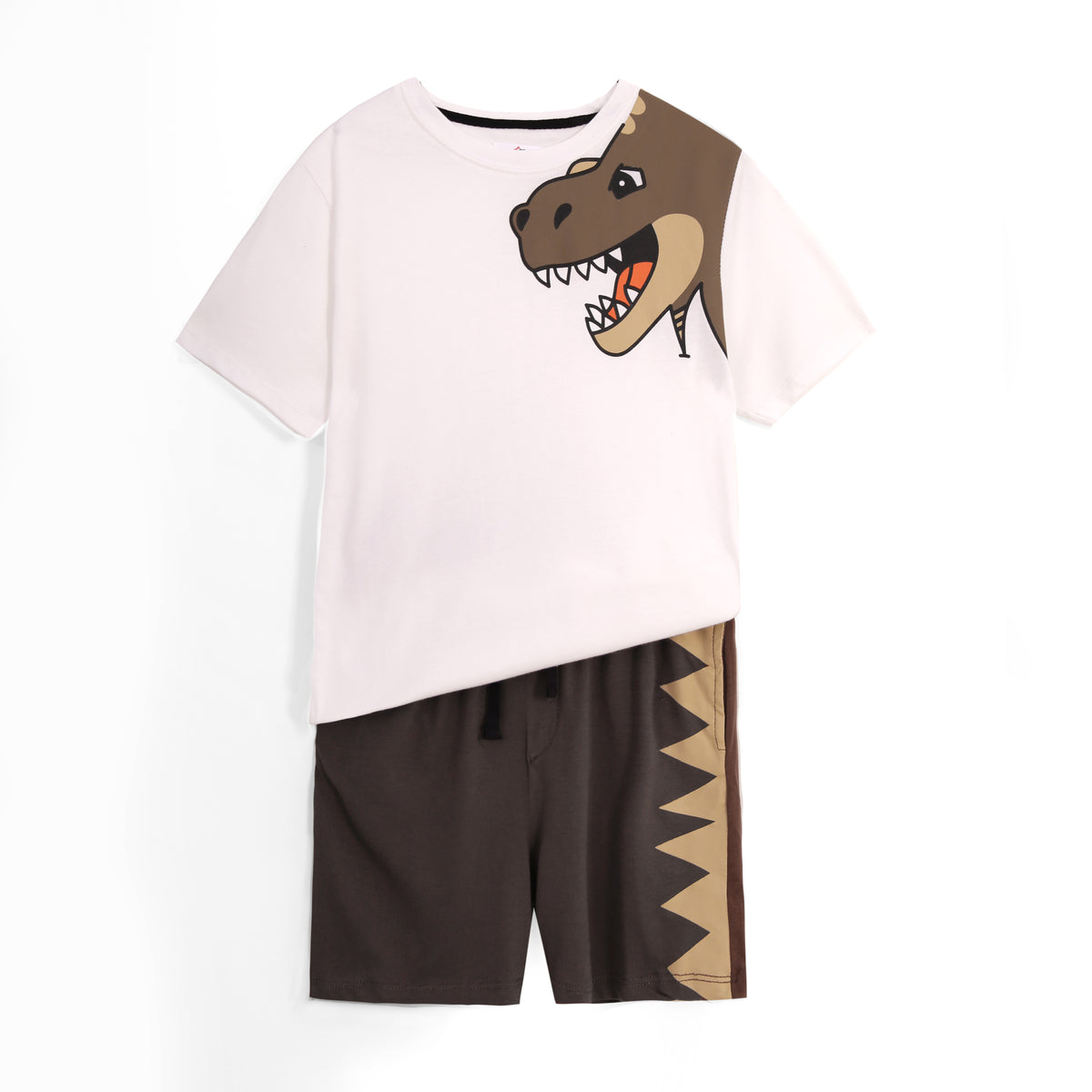 Boys Soft Cotton &quot;Dino&quot; Printed Suit