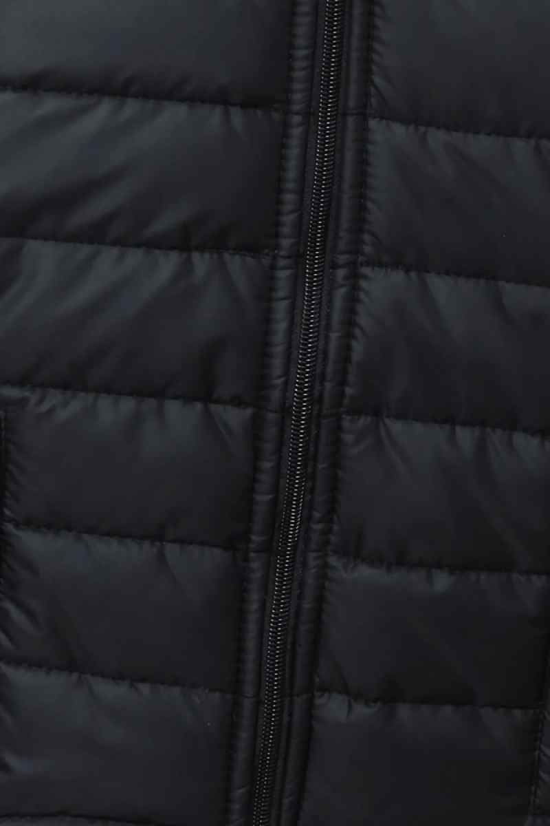 Kids Premium Quality Long Sleeve Black Puffer Hoodie Jacket