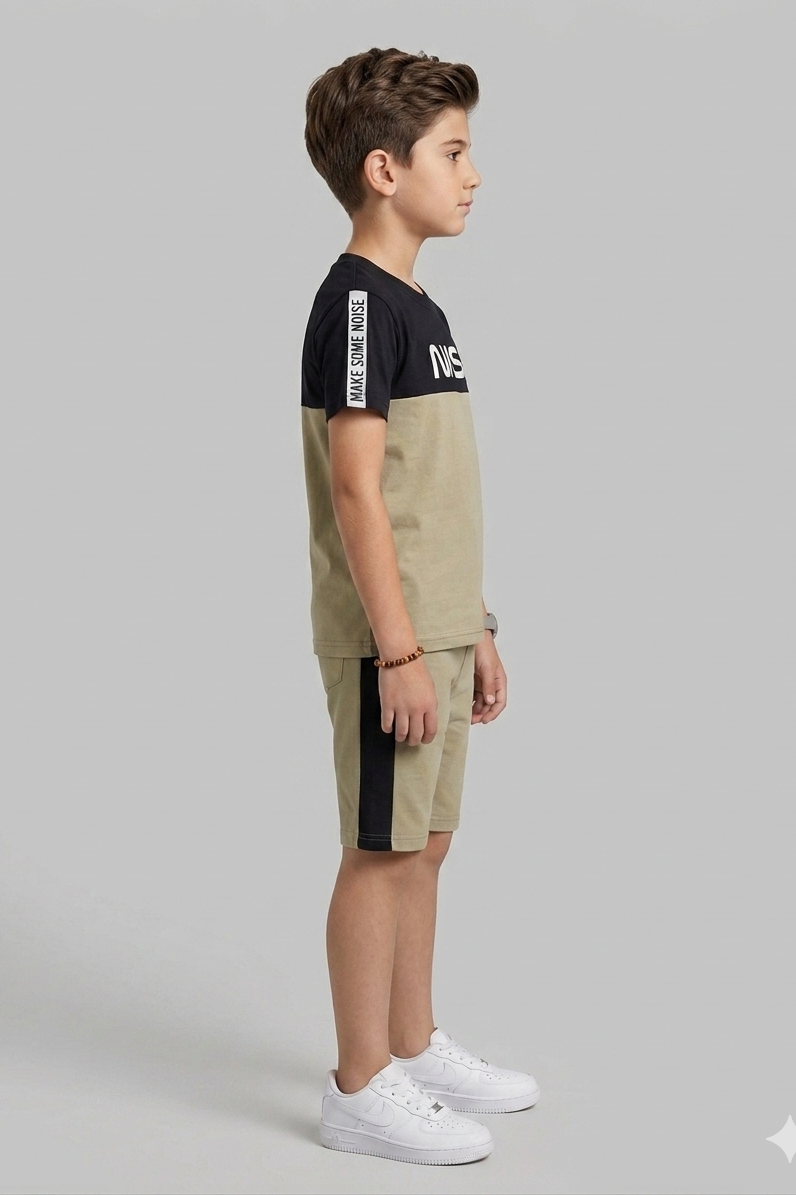 Premium Quality "NASA" Printed Summer Suit For Boys
