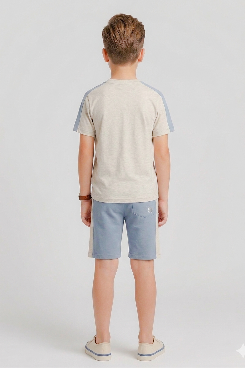 Premium Quality "California" 90 Printe Summer Suit For Boys