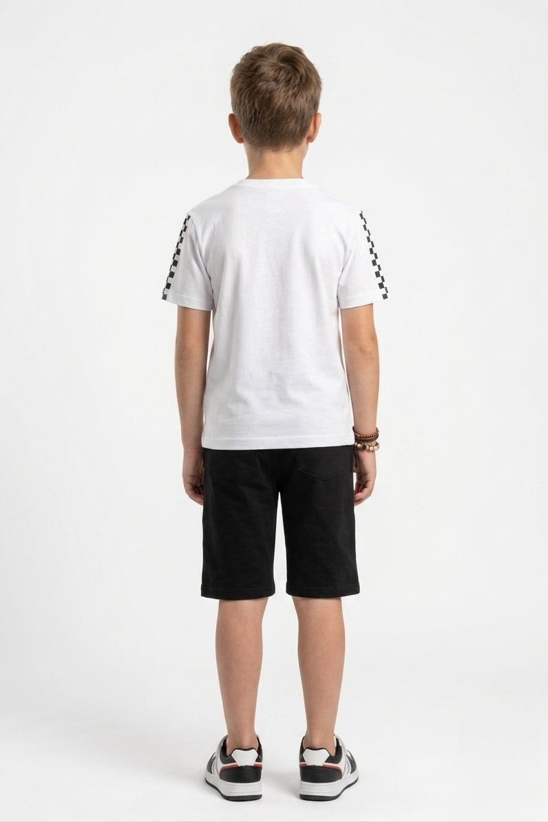 Premium Quality "Faster" Printed Summer Suit For Boys