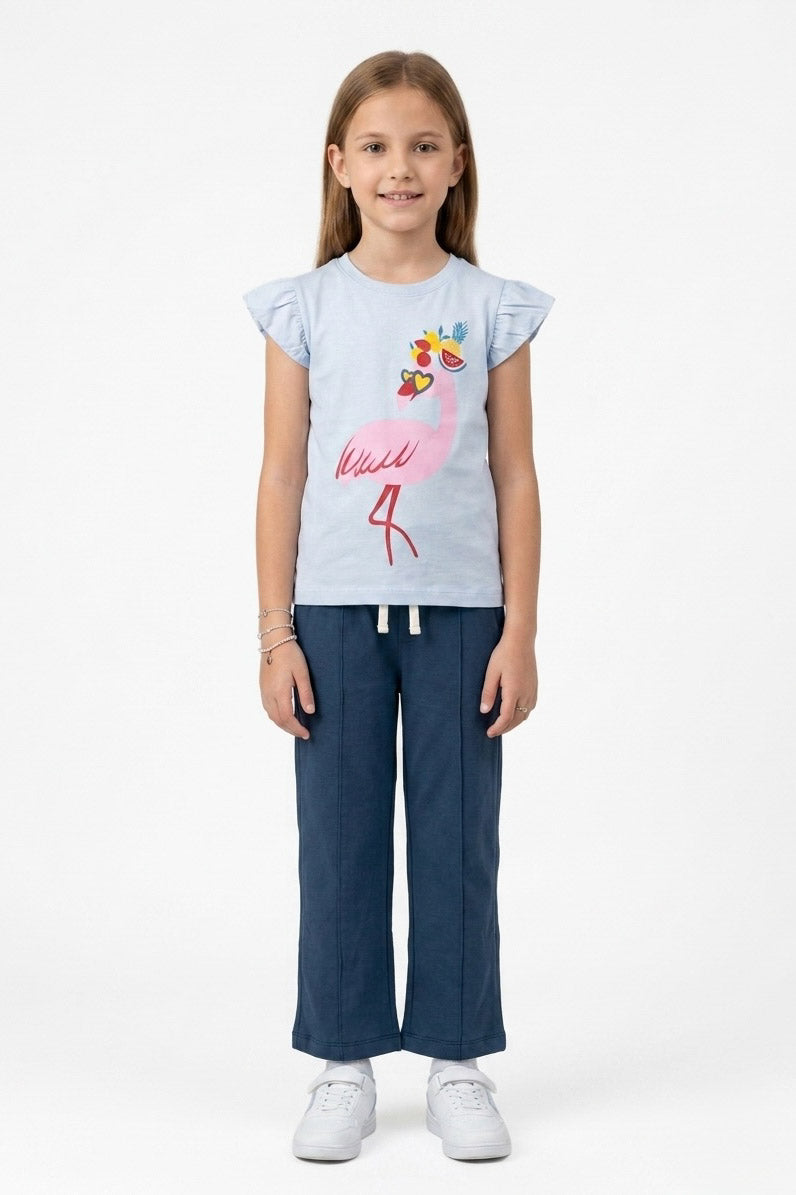 Girls Premium Quality Printed Summer Suit