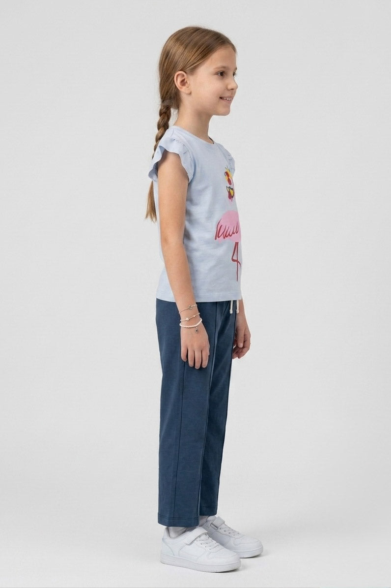 Girls Premium Quality Printed Summer Suit