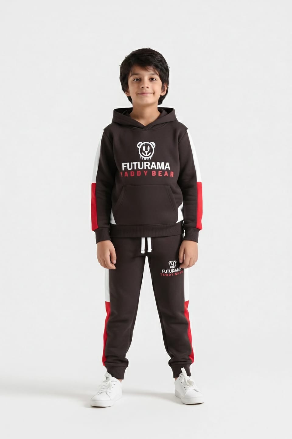 Premium Quality &quot;FUTURAMA&quot; Printed Fleece Pull-Over Suit For Kids