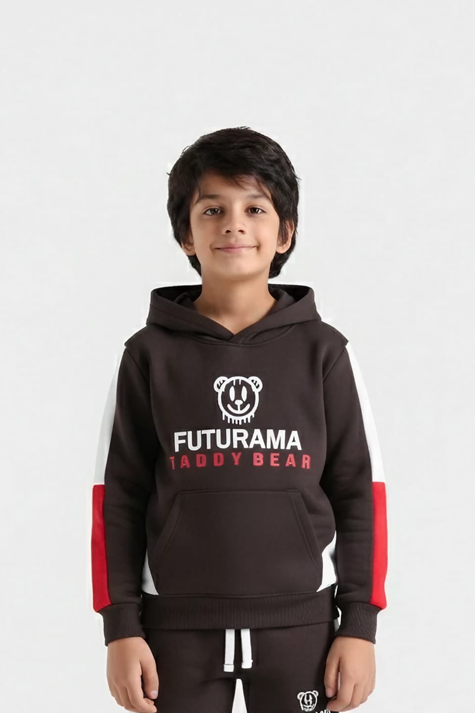 Premium Quality &quot;FUTURAMA&quot; Printed Fleece Pull-Over Suit For Kids