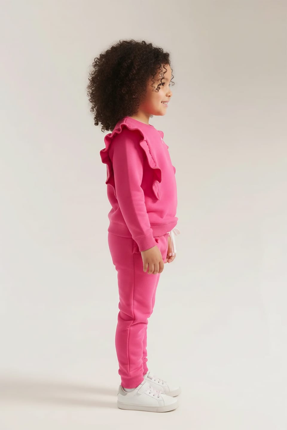 Premium Quality &quot;Magical girl&quot; Printed Fleece Suit For Girls