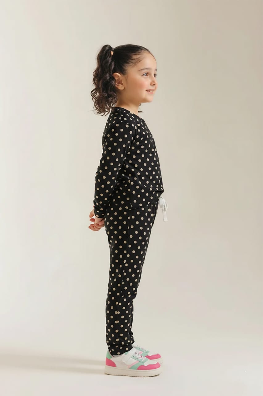 Premium Quality &quot;Polka Dot&quot;  Full Sleeve Lycra jersey suit