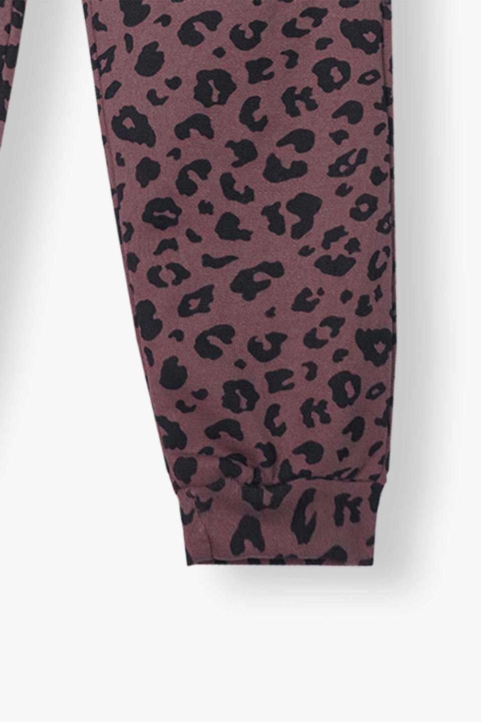 Premium Quality &quot;Bonjour&quot; Printed All-Over Frilled Sweatsuit For Girls