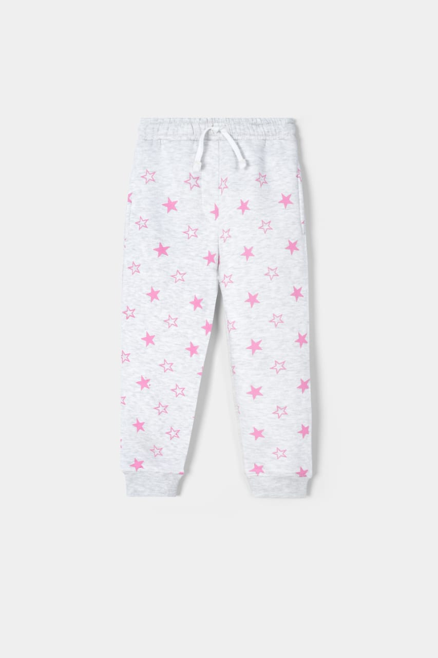 Premium Quality &quot;Star&quot; Printed fleece Trouser for Girls