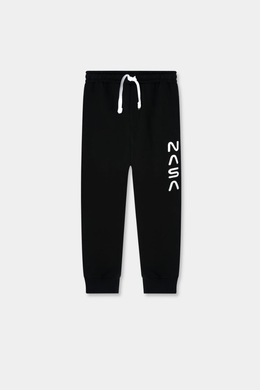 Premium Quality &quot;NASA&quot; Printed fleece Trouser For Boys