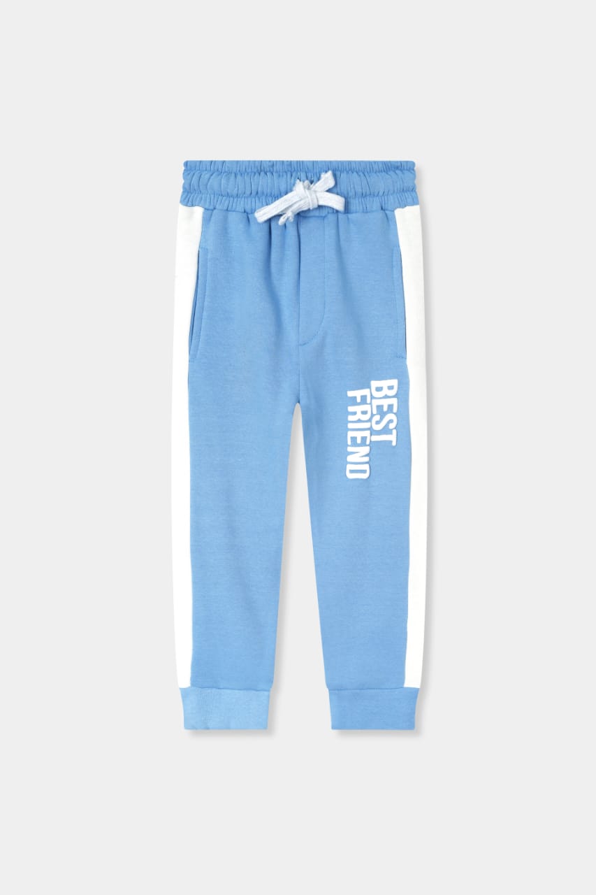 Premium Quality &quot;Best Friend&quot; Printed fleece Trouser  For Girls