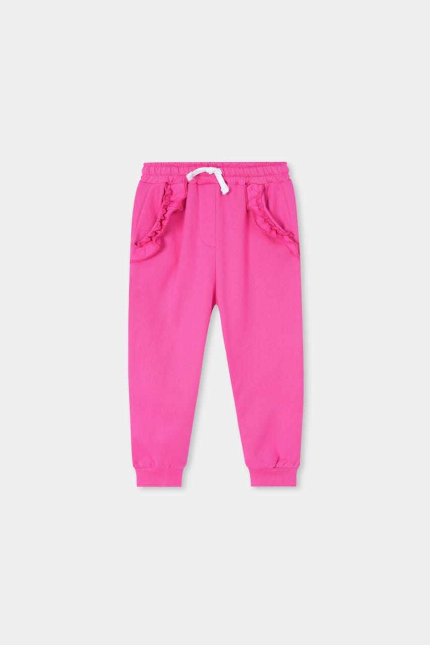 Premium Quality  Fleece Frill Trouser For Girls