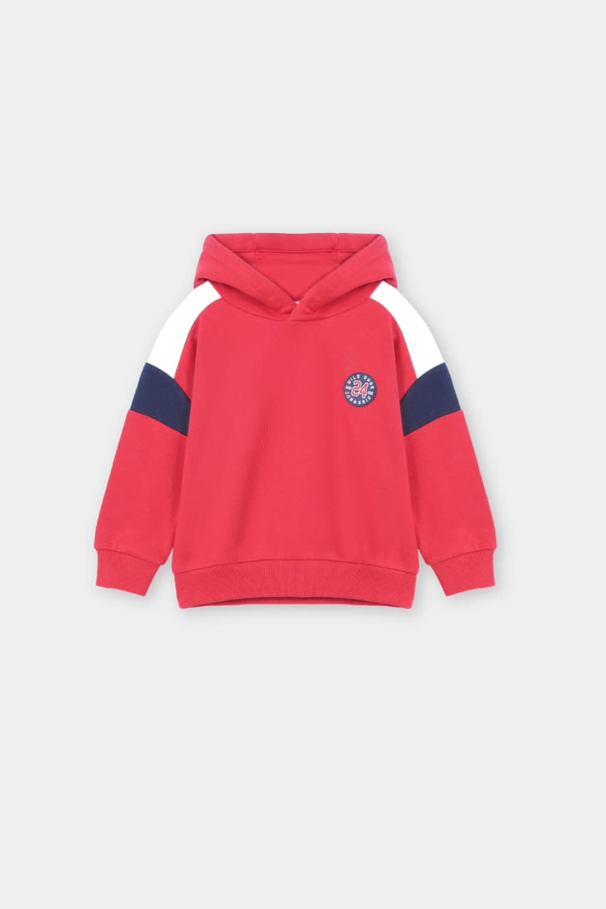 Kids Premium Quality Panel Fleece Hoodie
