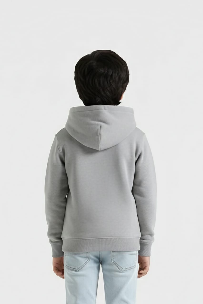 Premium Quality Fleece All-over Hoodie For Boys