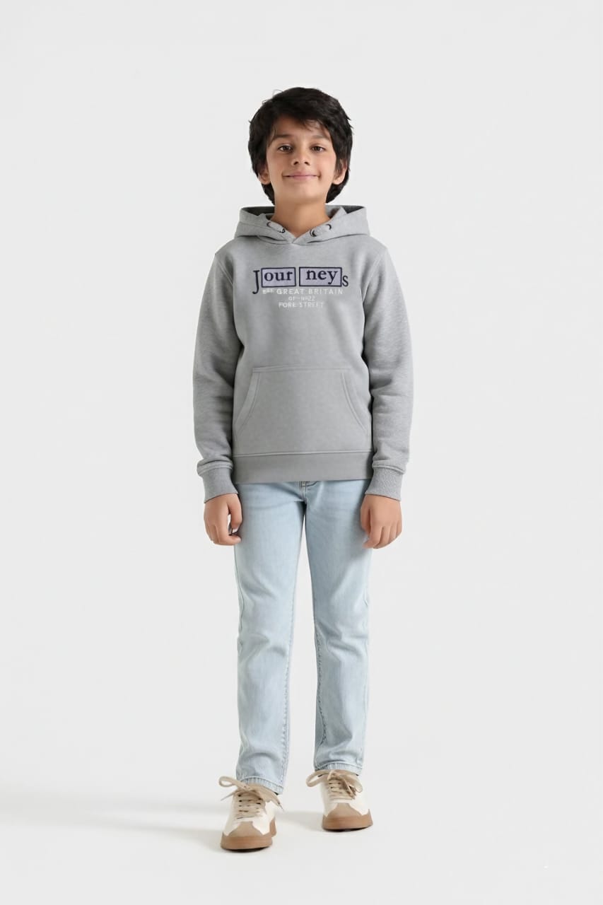 Premium Quality Fleece All-over Hoodie For Boys
