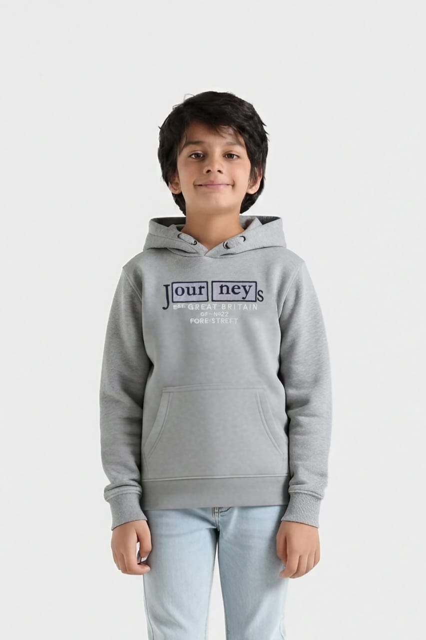Premium Quality Fleece All-over Hoodie For Boys