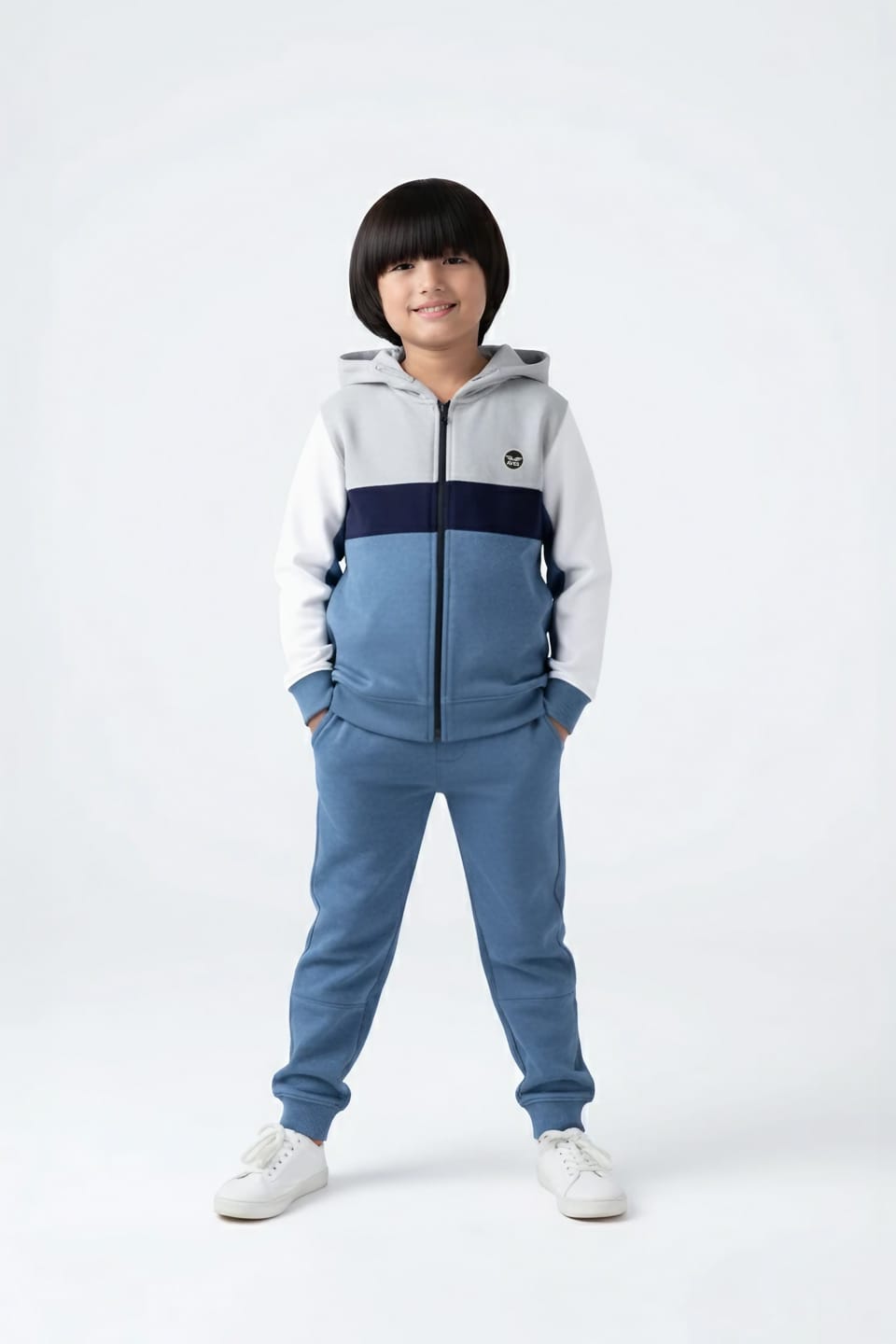 Premium Quality Cut &amp; Sew Zipper Fleece Hoodie For Kids