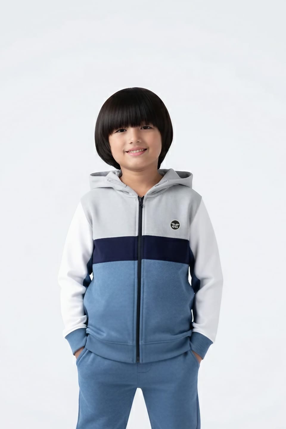 Premium Quality Cut &amp; Sew Zipper Fleece Hoodie For Kids
