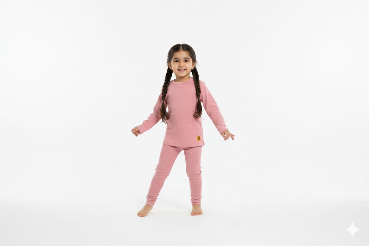 Premium Quality 2 Piece Winter Inner Suit For Kids
