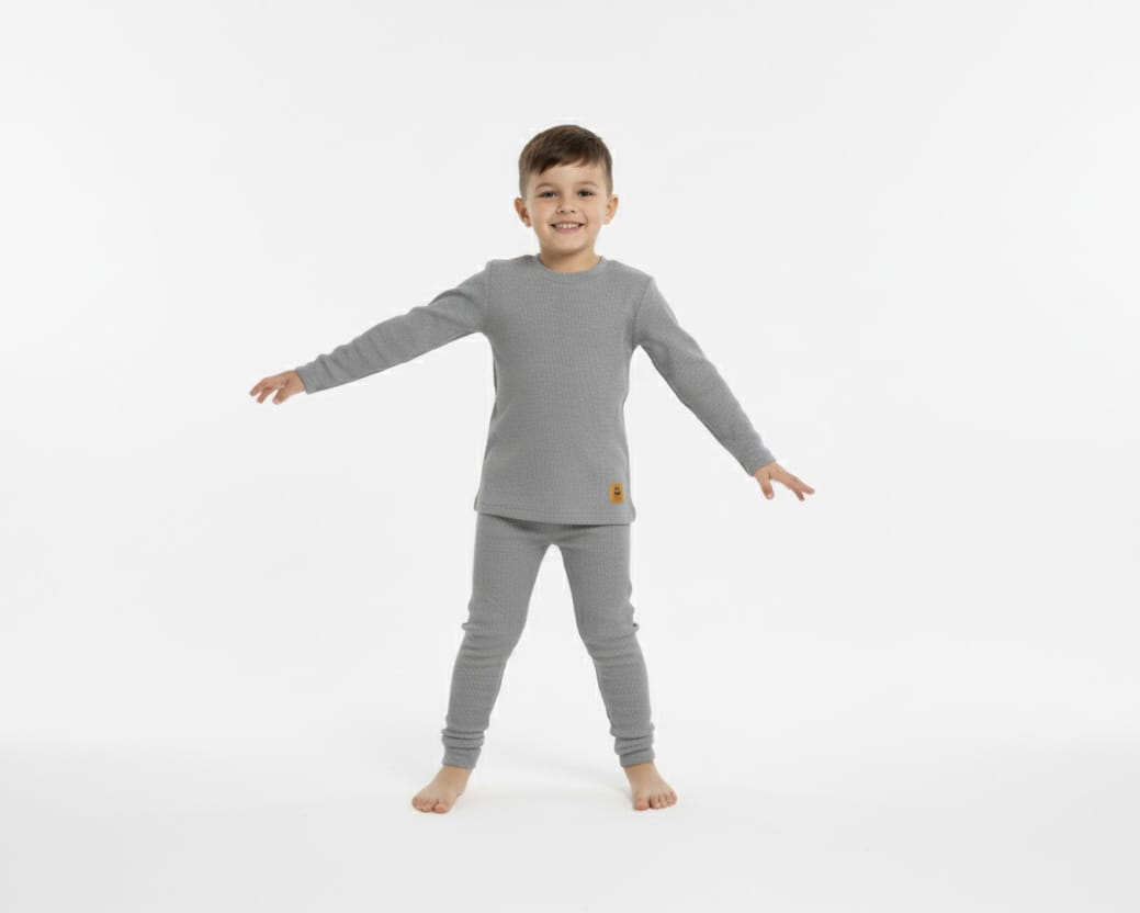 Premium Quality 2 Piece Winter Inner Suit For Kids