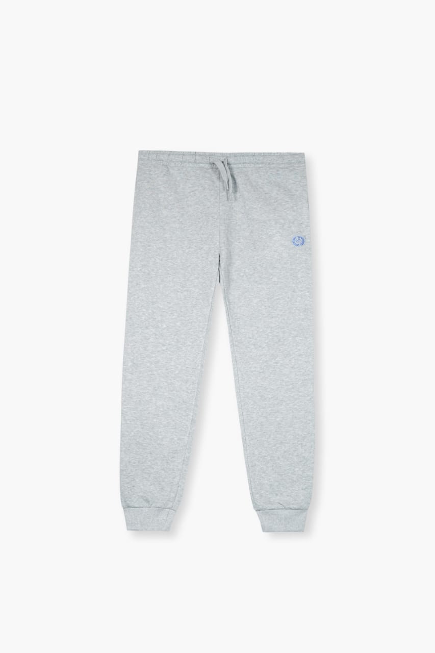 Premium Quality "65" Printed  Grey Fleece Trouser