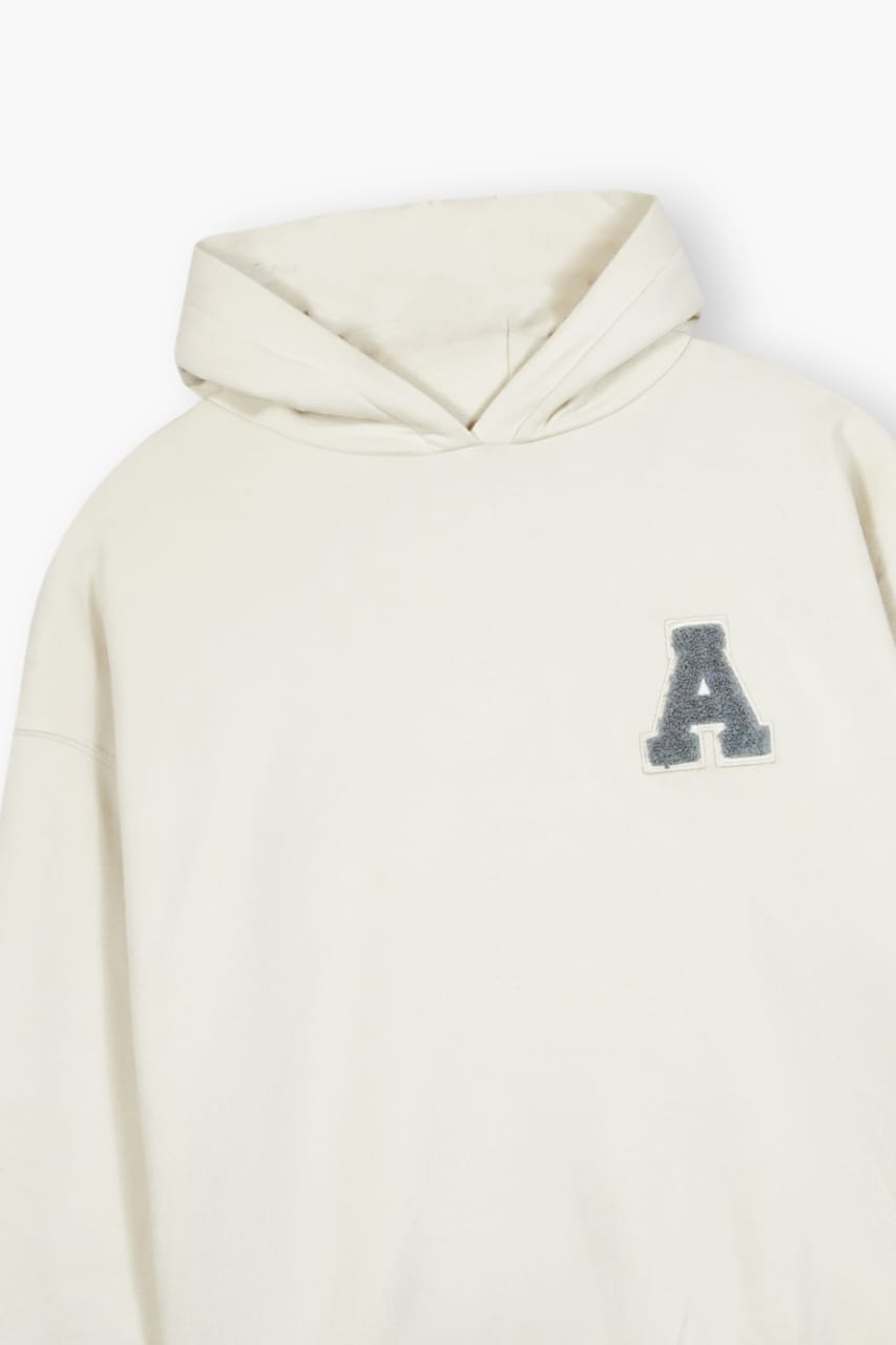 Premium Quality "A" embroidered Fleece All-over Short Body Hoodie For Kids