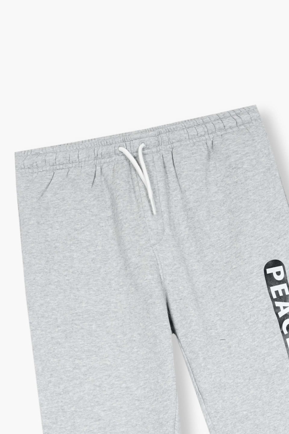 Premium Quality "Peacefulness" Printed Grey Trouser for Kids