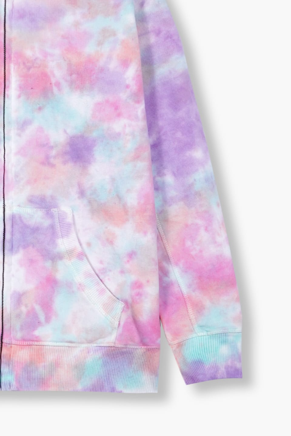 Premium Quality Tie & Die Zipper Hoodie For Kids