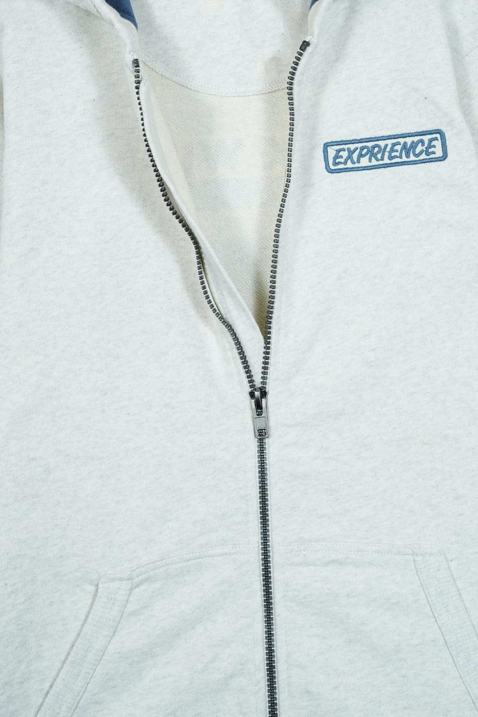 Premium Quality "Experience" embroidered Terry Zipper Hoodie For Kids