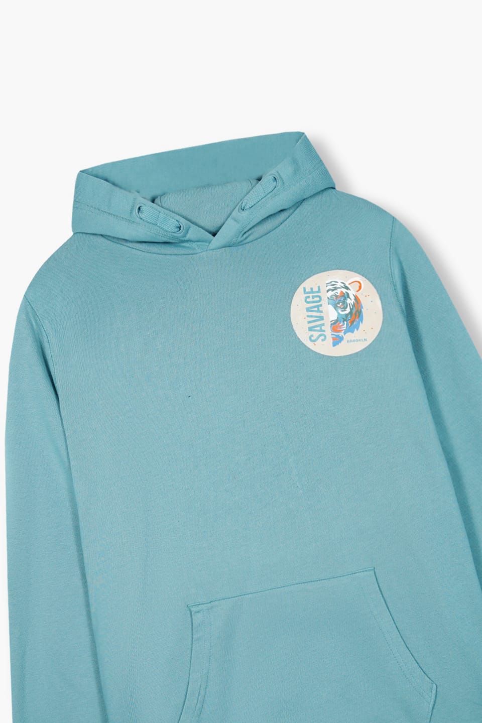 Premium Quality "Savage" Printed Pull-Over Hoodie With Kangroo Pocketa For Kids