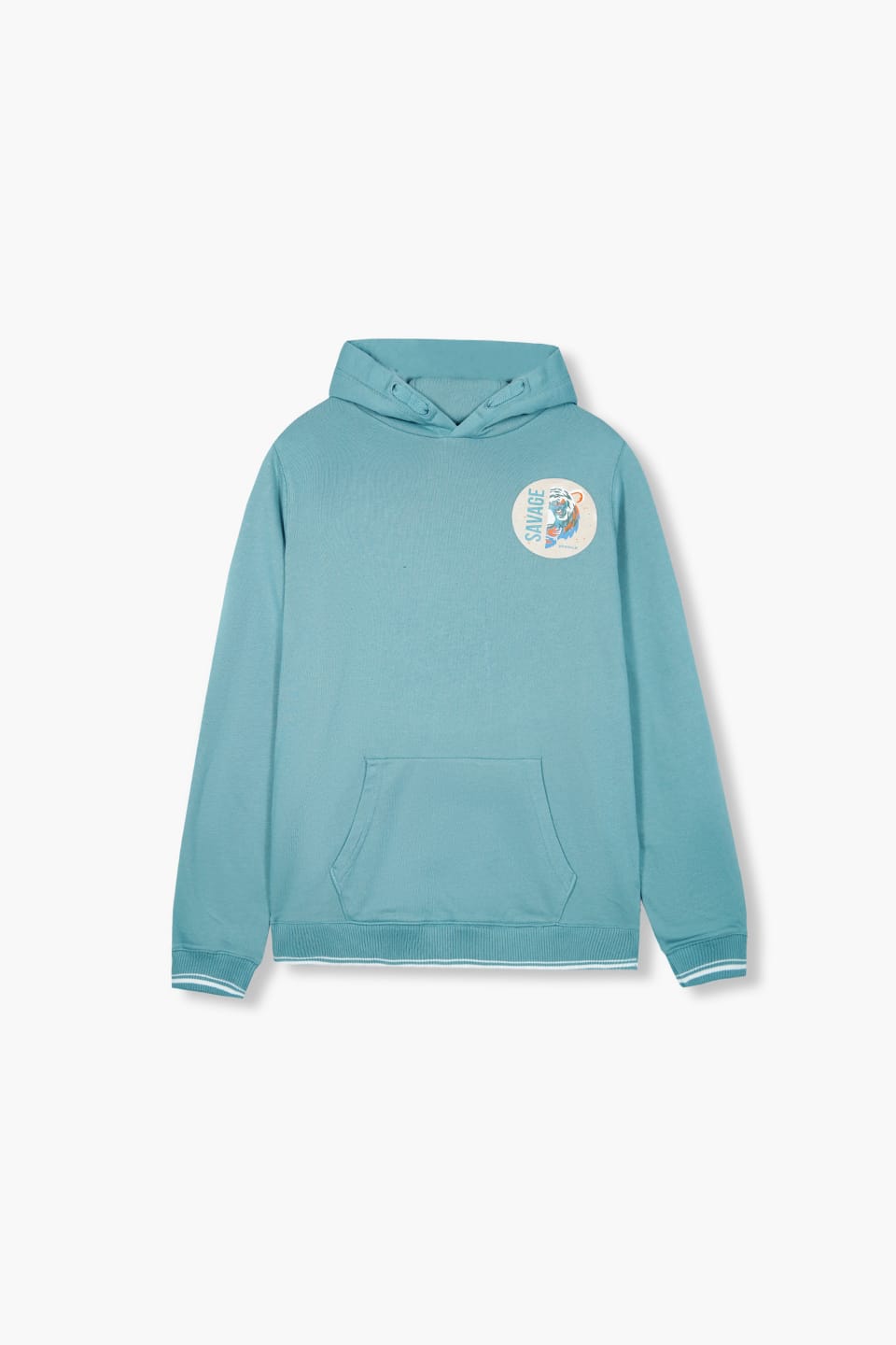 Premium Quality "Savage" Printed Pull-Over Hoodie With Kangroo Pocketa For Kids