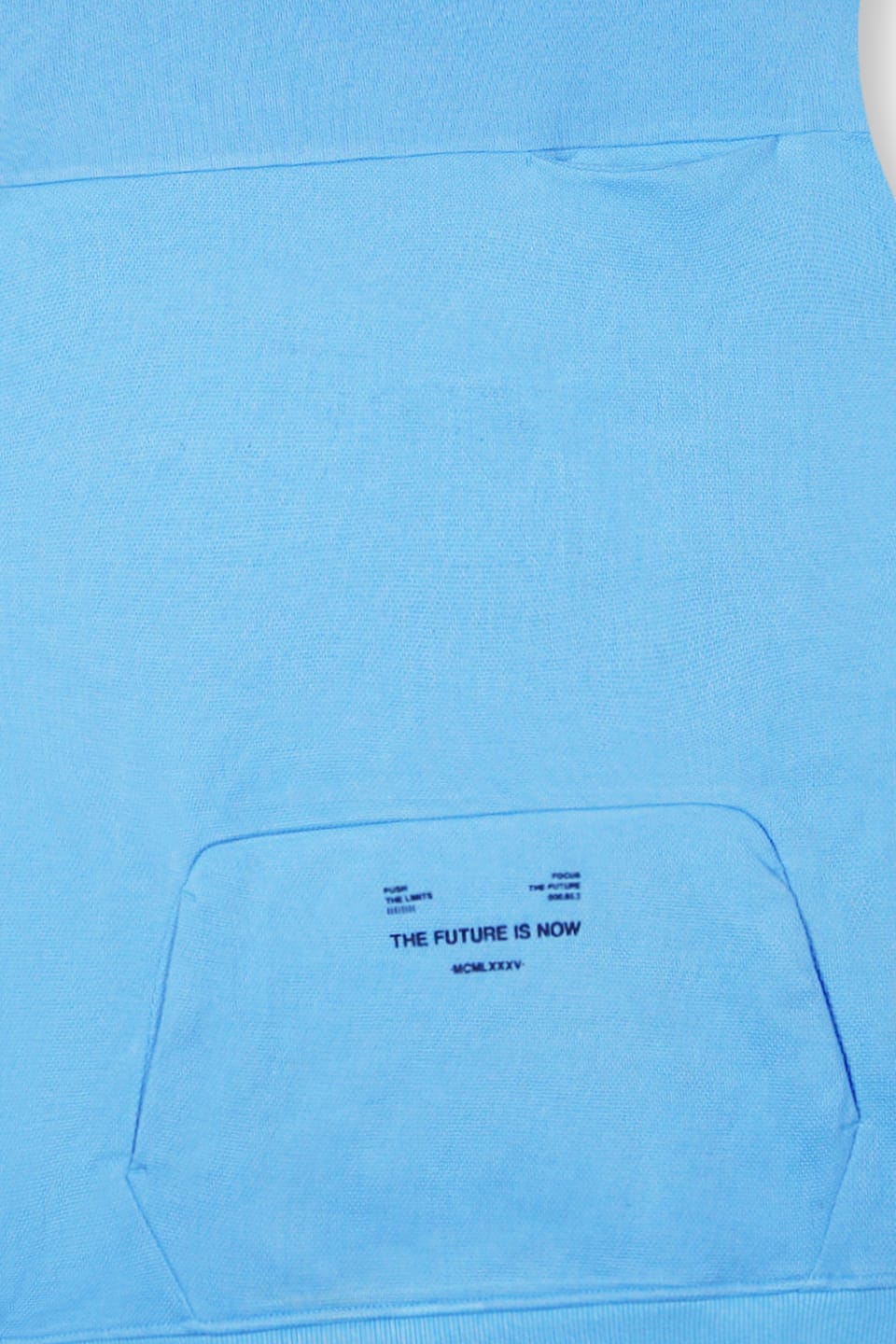 Boys "The Futre Is Now" Printed Sleeveless Hoodie