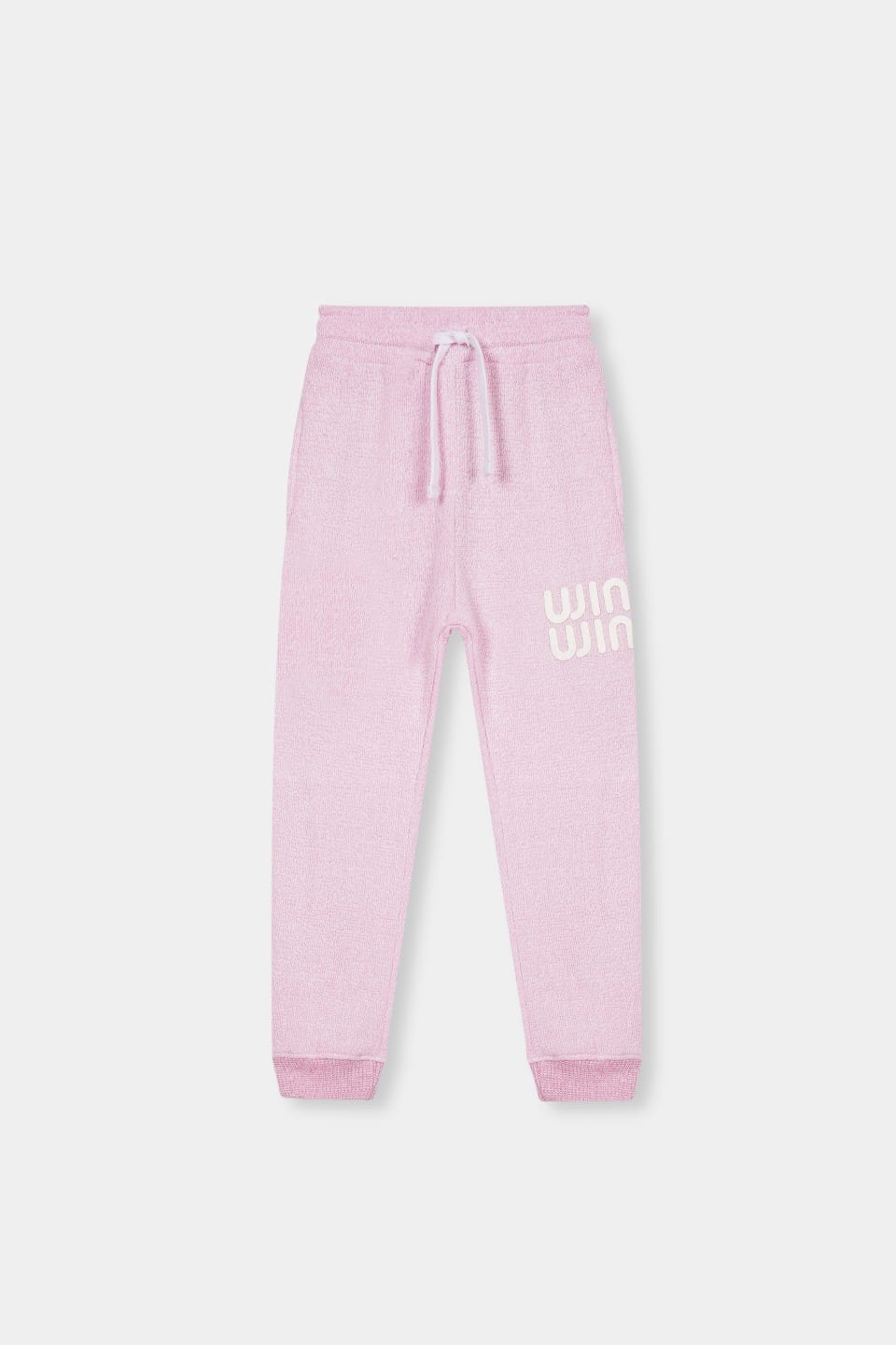 Premium Quality "Win Win " Printed Knit Sweater fleece Zipper Hoodie Suit for Girls