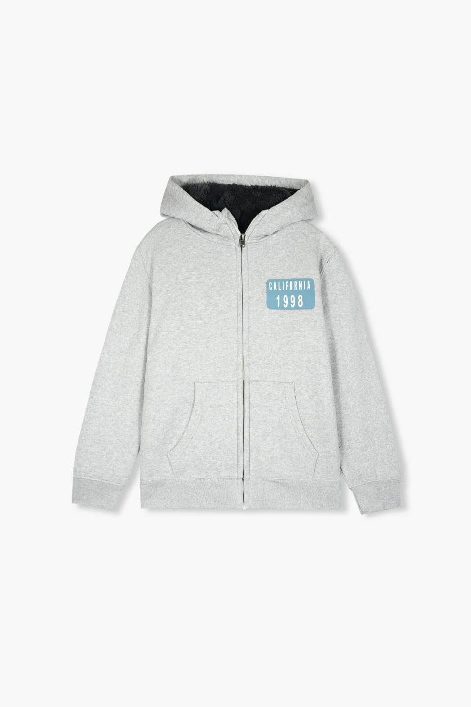 Premium Quality Printed Sherpa Jacket with Kangroo Pockets For Kids