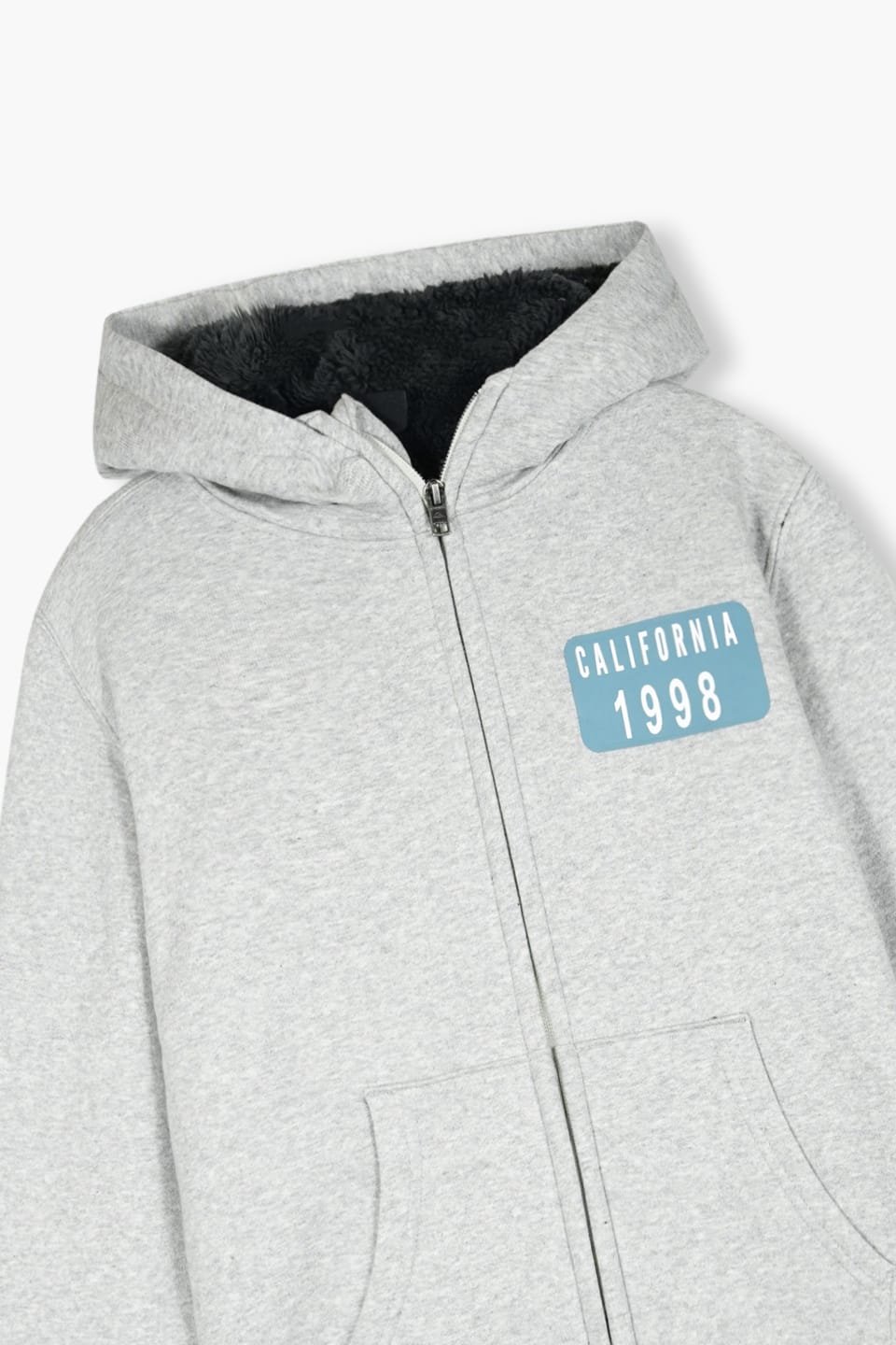 Premium Quality Printed Sherpa Jacket with Kangroo Pockets For Kids