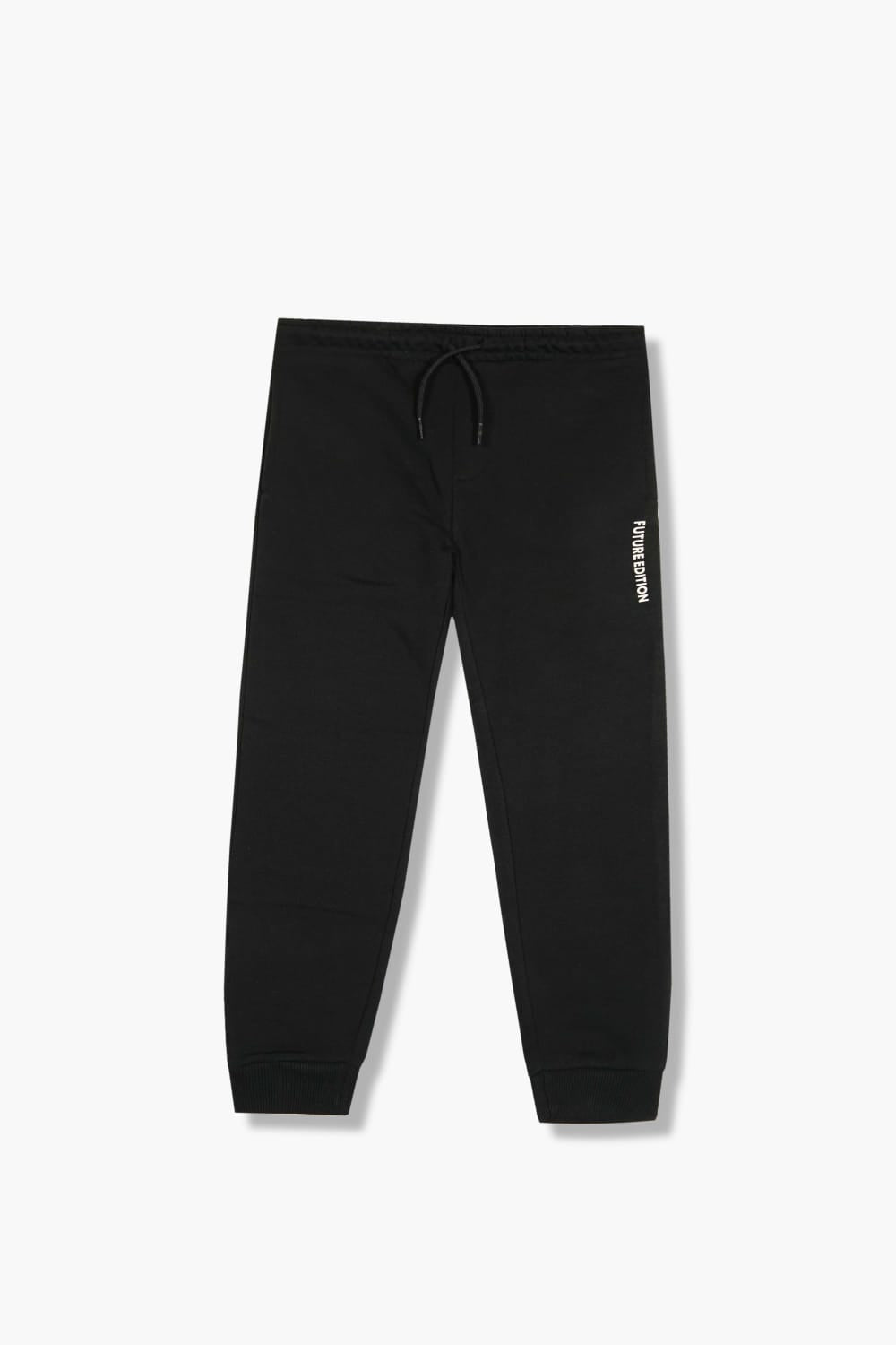 Premium Quality "Future Edition" Printed Black Trouser For Boys