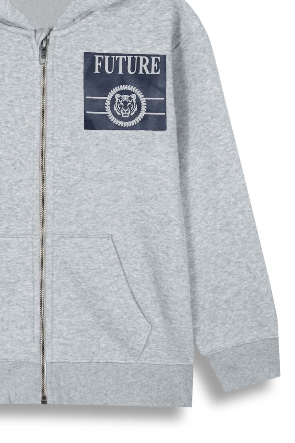 Boys Premium Quality "Future" Printed Zipper Hoodie